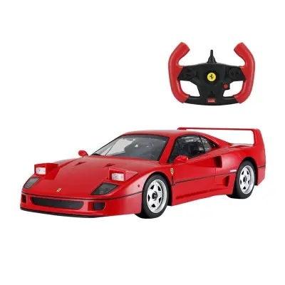 RASTAR R/C 1:14 Ferrari F40 puldiga auto (punane)