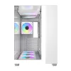Darkflash TH285 arvutikorpus (valge) + 4 ventilaatorit
