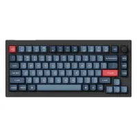 Беспроводная механическая клавиатура Keychron V1 Max RGB с переключателями Banana (черная) [V1M-D4].