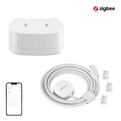 Veelekke/üleujutuse anduri komplekt ZigBee SONOFF SNZB-05P + kaabel WLDC200