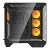Darkflash DY470 arvutikorpus (must) + 4 ventilaatorit + GPU hoidik