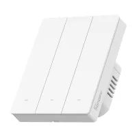 Сенсорный настенный выключатель Sonoff ZBM5-3C-80W Zigbee (3-канальный)