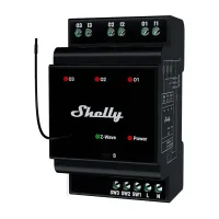 Shelly Qubino Wave Pro 3 Z-Wave 3 channel DIN rail relay