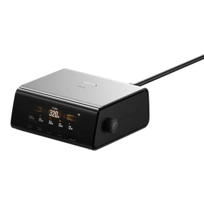 EcoFlow RAPID Pro 320W dokkimisjaam, 4xUSB-C, 1xUSB-A, GaN