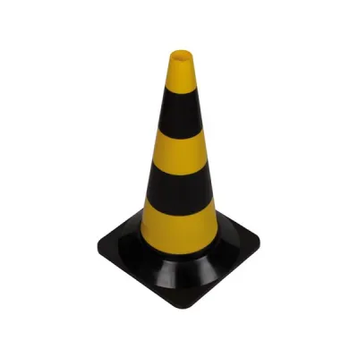 YELLOW/BLACK CONE 50cm