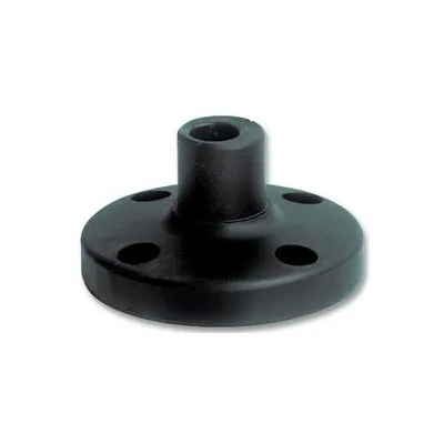 Base for LED tube: diam.25mm, black ( Werma )