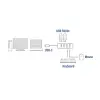 USB-C 3.2 Gen1 hub 4 x USB-A