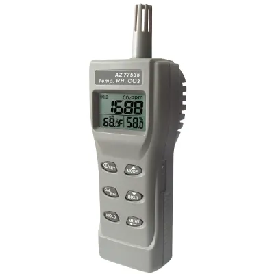 CO2,  Temperature and Humidity meter with software