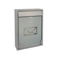 Почтовый ящик - МИЛАН - серебристый