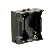 Магазин для батареек: 2 x D (с контактными клеммами)