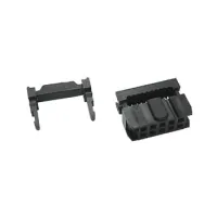 10-PIN IDC SOCKET CABLE MOUNT