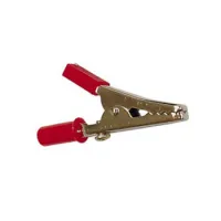 ALLIGATOR CLIP 55mm WITH SCREW - RED