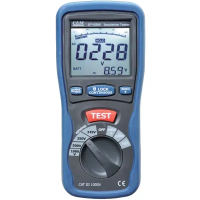 Insilation Tester 125/250/500/1000V