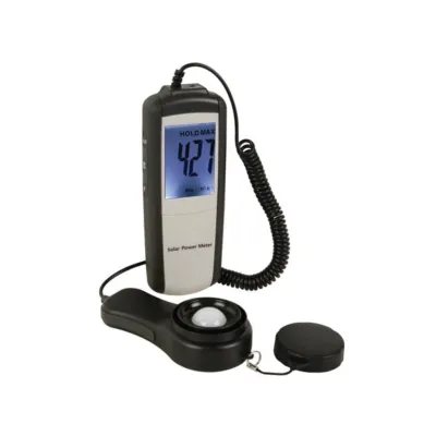 Solar radiation power meter up to 2000W/m²