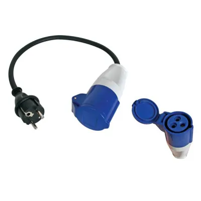 ADAPTOR CABLE SCHUKO PLUG TO CEE SOCKET
