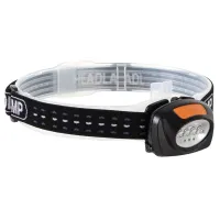 2-в-1 LED налобный фонарь: 4 белых и 3 красных LED