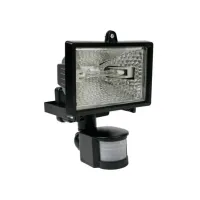 Галогенный прожектор + детектор + лампа 150W - черный, треугольный