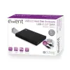 USB 3.2 USB-C 2.5" SATA kõvaketta korpus