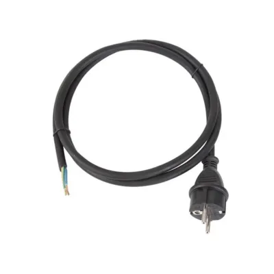 Power cable - heat-resistant - 1.5 m - 3G2.5 - CEE 7/7 plug - terminals