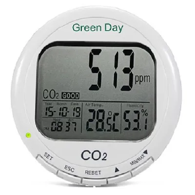 CO200 : Desktop Indoor Air Quality CO2 Monitor , with relay output