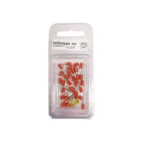 КОНЦЕВОЙ НАКОНЕЧНИК-ГИЛЬЗА - 1.00мм² (КРАСНЫЙ)