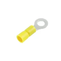 Ring terminal, yellow 4.3mm