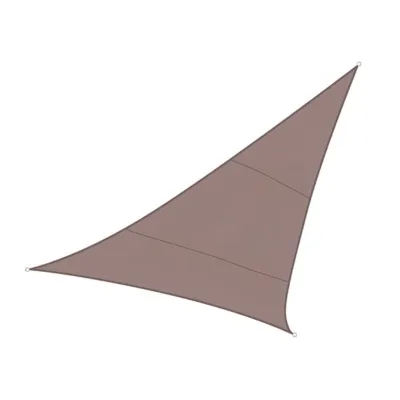 Sirm - kolmnurkne 5 x 5 x 5 m, värv : TAUPE