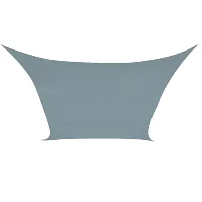 SHADE SAIL - SQUARE - 3.6 x 3.6 m - COLOR: LIGHT SLATE GRAY
