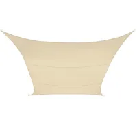 Солнцезащитный тент - квадратный 3.6м x 3.6м, цвет: бежевый