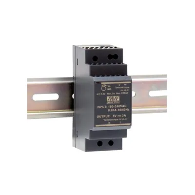 30 W DIN-liistu toiteplokk  12 V 2 A ( MeanWell )