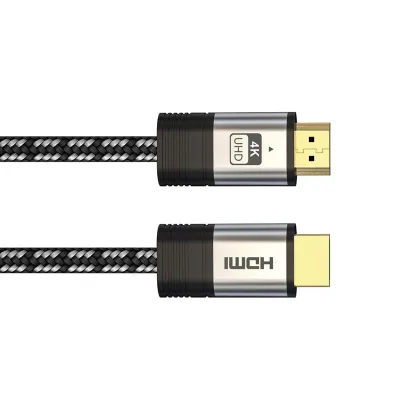 Premium HDMI 2.0 kullatud konnektoritega, kiudkattega - 4K Video - 2 m
