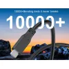 USB cable - USB 2.0 A to C 60W, nickel plated, TPE cable - 1 meter