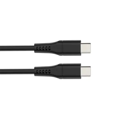 USB cable - USB 2.0 C to C 60W, 480Mbps,nickel plated, TPE cable - 1 meter