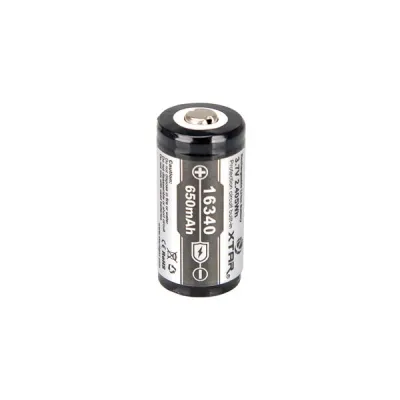 XTAR - Liitiumioonaku 3.7 V - 650 mAh - 16340