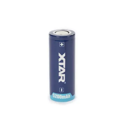 XTAR Liitiumioonaku 3.6 V - 5000  mAh  - 26650