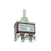 MAXI тумблер DPDT ON-OFF-ON 10A/250V