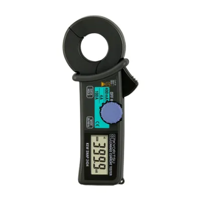 Earth leakage clamp meter with 0.1mA resolution