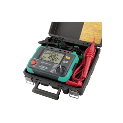 Insulation tester ( ..5kV ), digital <br>( Kyoritsu )