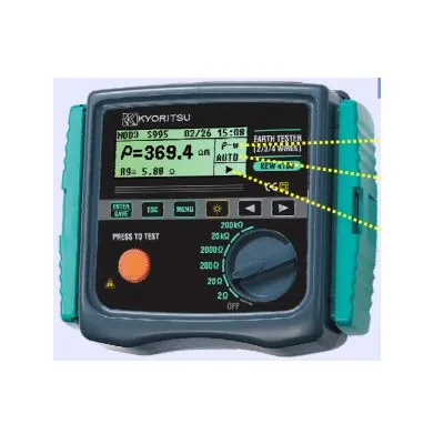 4-wires Earth resistance tester ( Kyoritsu )