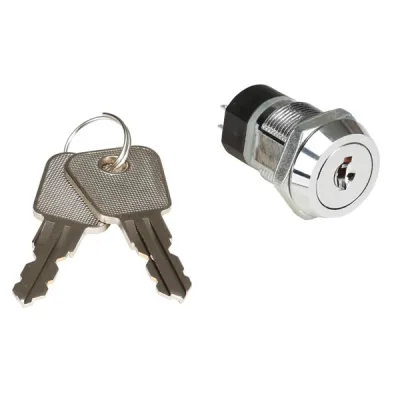 KEY SWITCH 2P OFF-ON (DPST)