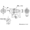 KEY SWITCH 1P ON-ON (SPDT)
