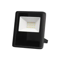 Светодиодный прожектор для наружного использования - 10 Вт, нейтральный белый - черный