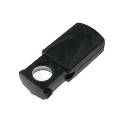 NEWBRAND NB-PLUP-6B - Folding magnifier; Mag: x6; Lens diam:17mm; Illumin: LED