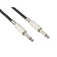 Профессиональный акустический кабель: 6.35мм MONO - 6.35мм MONO, синий (5м)