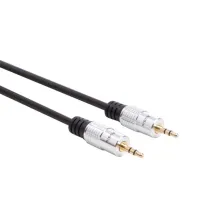 3.5 mm STEREO plug - 3.5 mm STEREO plug / STANDARD / 5.0 m / M-M / gold-plated