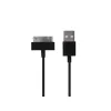 USB 2.0 A pistik - APPLE® 30-kontaktiline pistikuga kaabel - must- 1 m