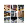 Reflective tape 5cm x 10m - Black/Yellow