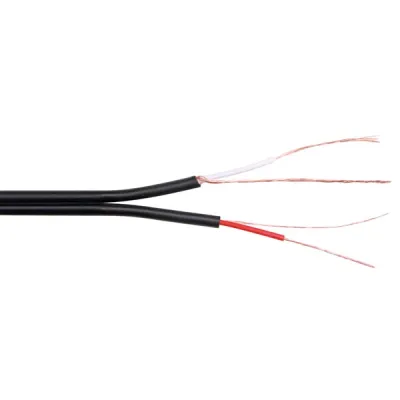 PICK-UP CABLE 2 x 0.14mm² BLACK