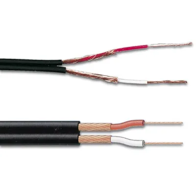 PICK-UP CABLE 2 x 0.25mm² BLACK