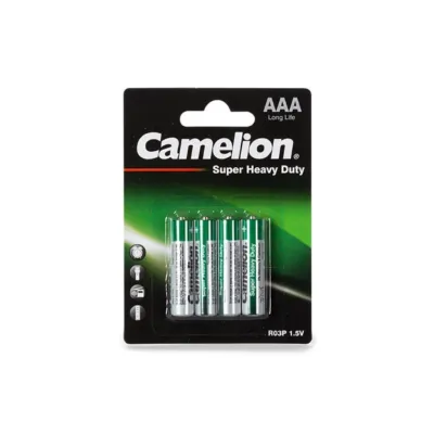 Zinc-carbon battery AAA / R3 1.5V (4 pcs/blister)